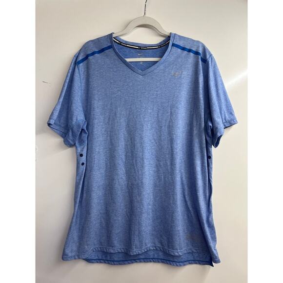 Nike Running Dri-Fit Touch Tailwind Short Sleeve Shirt Top Size Large - Picture 1 of 10